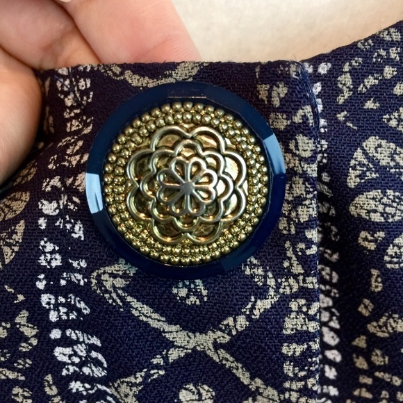 Vintage 80’s Long Sleeve Blouse Size L - Picture 3 of 8